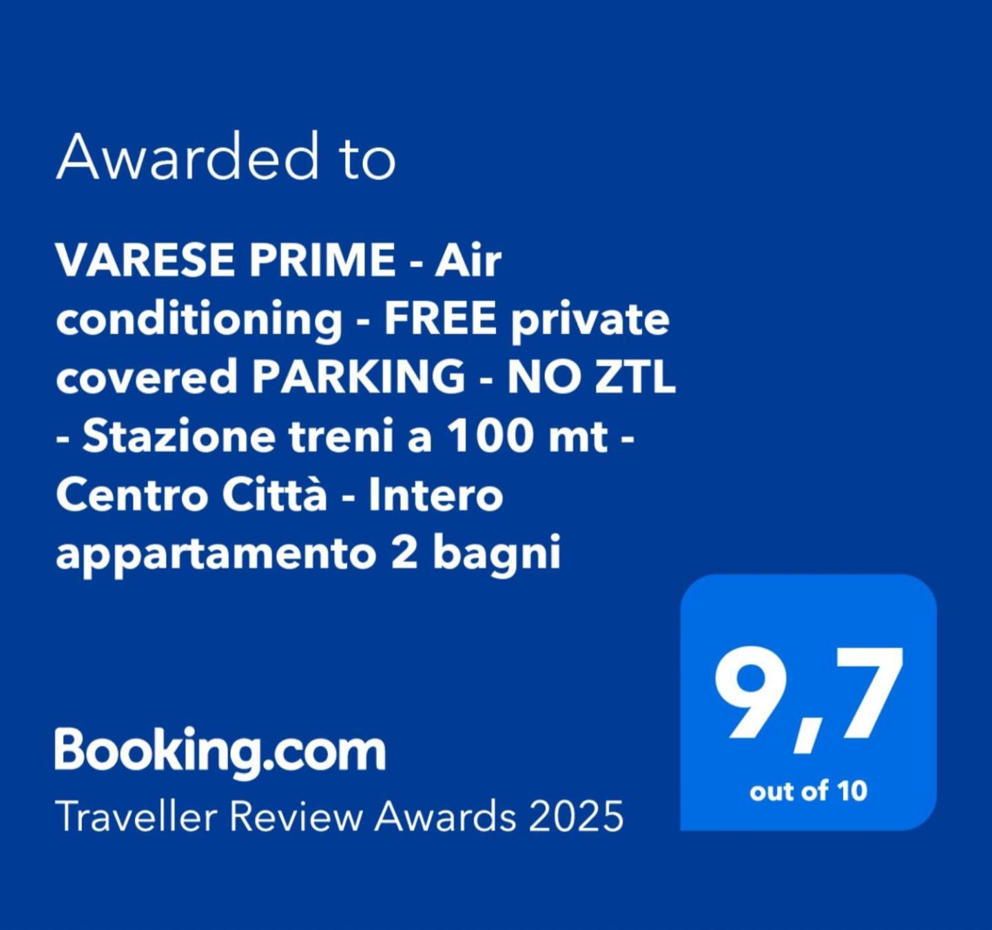 Varese Prime - Large Independent Apartment, Air Conditioning, 2 Bathrooms, 2 Free Covered Parking Spaces, No Restricted Traffic Zone, Train Station 100M, Theatre 150M, Historic City Centre Exterior foto